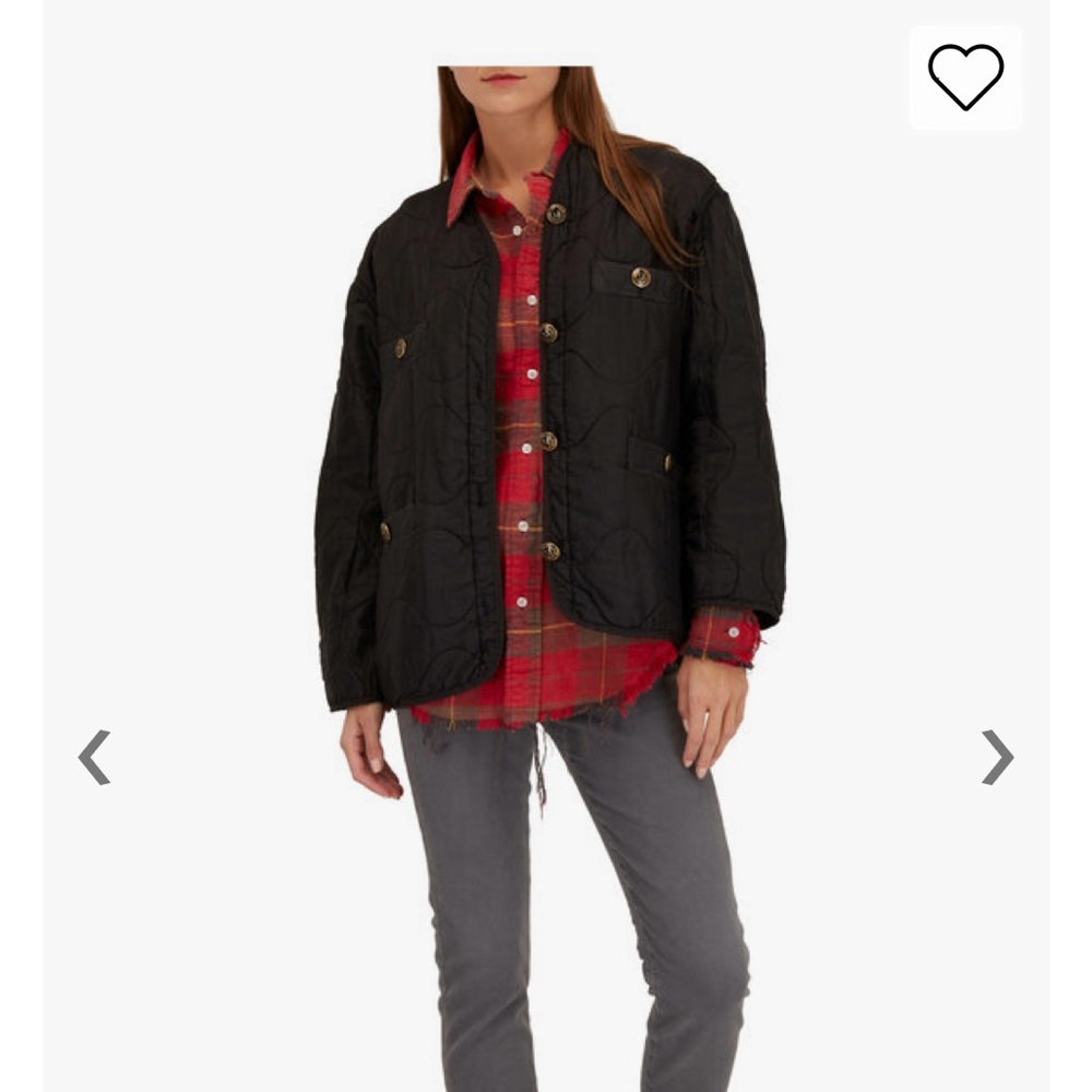 🖤R13 Red and Brown Plaid Frayed Button-Up Shirt🖤 - Picture 2 of 10